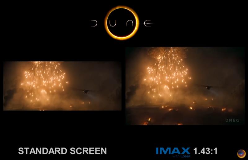 Secrets of Dune DUNE IMAX Footage PART 2 Standard VS. IMAX